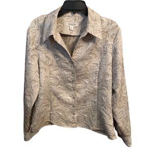 Elegant Coldwater Creek Blazer - 💯 Poly Women’s Large